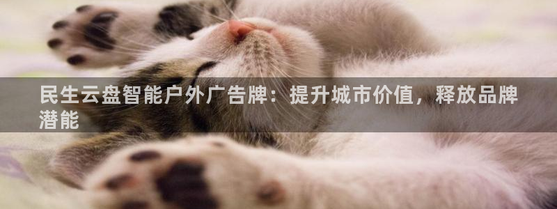 杏宇平台代理多少钱：民生云盘智能户外广告牌：提升城市价值，释放品牌
潜能