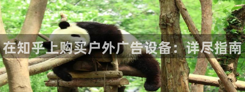 杏宇平台代理怎么赚钱快：在知乎上购买户外广告设备：详尽指南