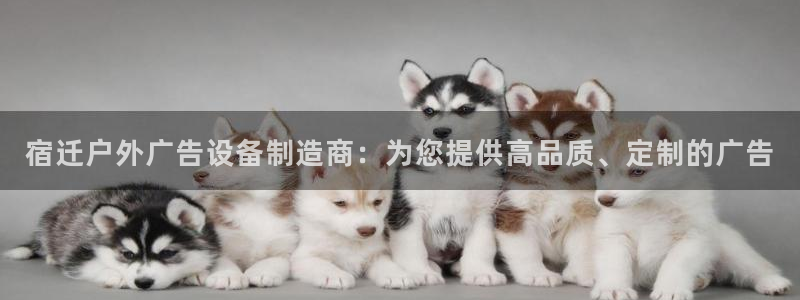 杏宇官方平台官网入口：宿迁户外广告设备制造商：为您提供高品质、定制的广告
