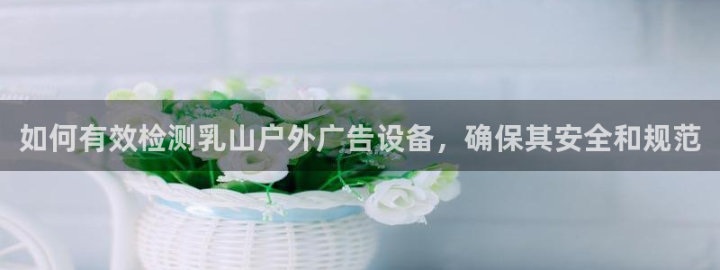 杏宇平台代理怎么赚钱：如何有效检测乳山户外广告设备，确保其安全和规范