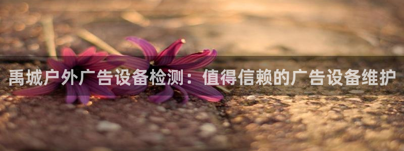 杏宇平台是什么：禹城户外广告设备检测：值得信赖的广告设备维护