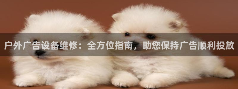 杏宇平台是什么：户外广告设备维修：全方位指南，助您保持广告顺利投放