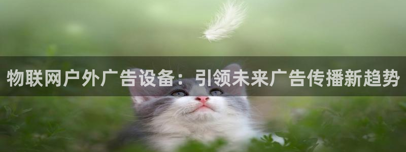 杏宇平台代理怎么样可靠吗：物联网户外广告设备：引领未来广告传播新趋势