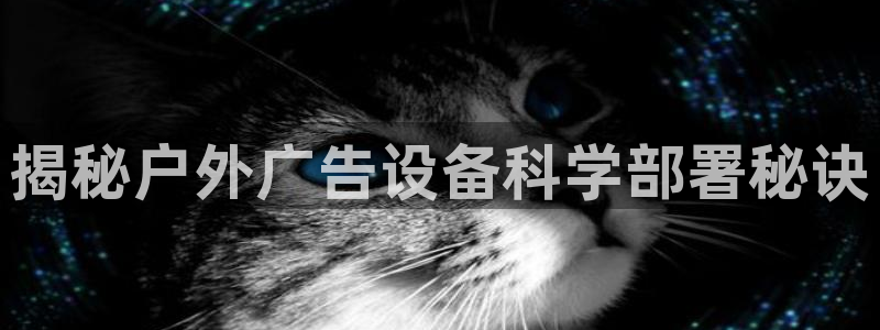 杏宇平台总代理电话：揭秘户外广告设备科学部署秘诀