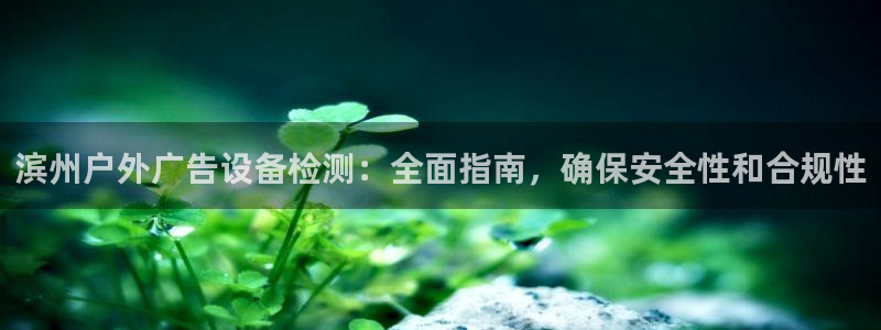 杏宇官方平台官网下载：滨州户外广告设备检测：全面指南，确保安全性和合规性