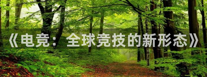 乐竞电竞竞猜：《电竞：全球竞技的新形态》