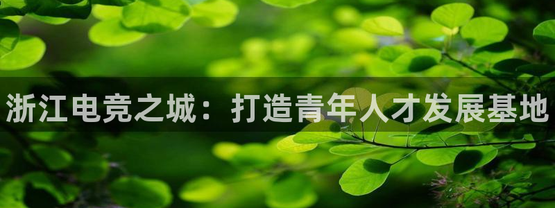 乐竞电竞竞猜：浙江电竞之城：打造青年人才发展基地